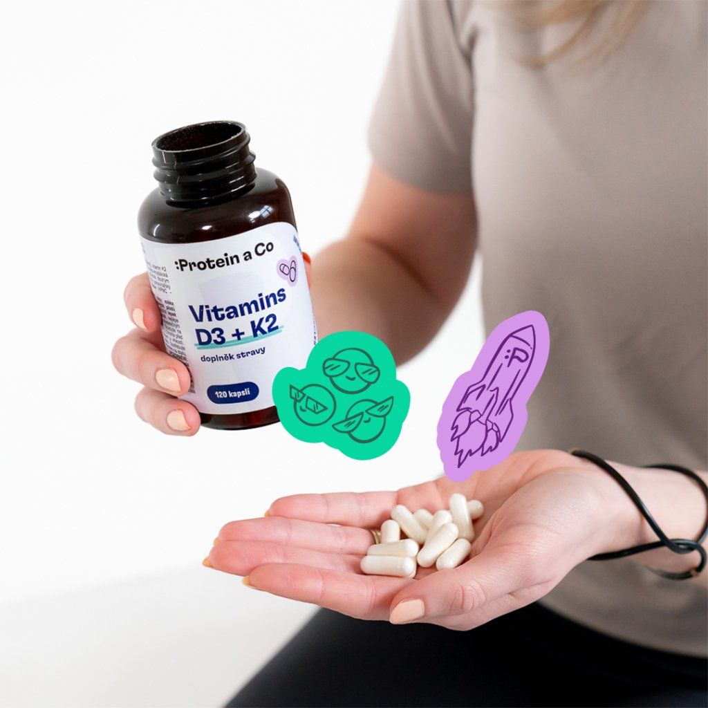 Vitamin D3 + K2
