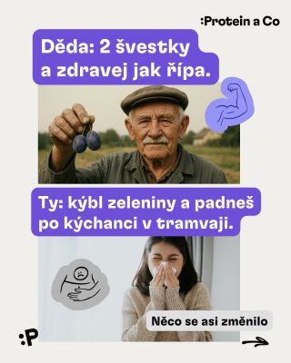 Naši dědové měli imunitu z práce, pohybu a jídla, co rostlo pár metrů od domu. 👴🏻🥔 My máme stres, ultrazpracovaný jídlo a...